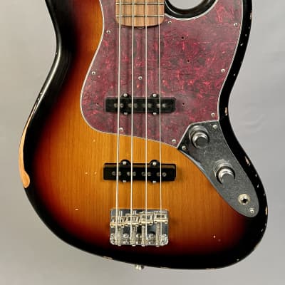 Fender Limited Edition 60th Anniversary Road Worn Jazz Bass 3-Color Sunburst image 1