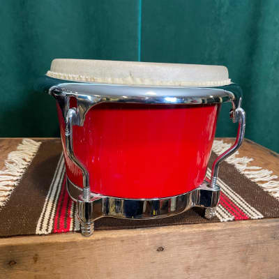 LP Bongos Fiberglass Red Latin Percussion image 14