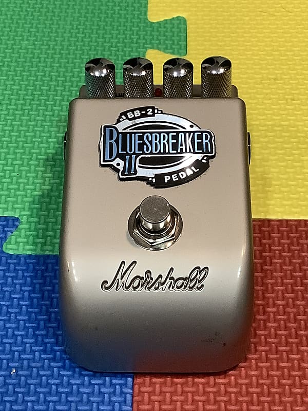 Marshall BB-2 Bluesbreaker II Overdrive Pedal 2010s - Silver | Reverb