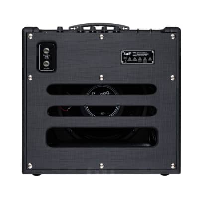 Supro 1820RBB Delta King 10 5W 1x10-Inch Tube Poplar Cabinet Design Guitar Combo Amp with 12AX7 Tube Preamp and a FET-Driven Boost Function (Black and Black) image 5