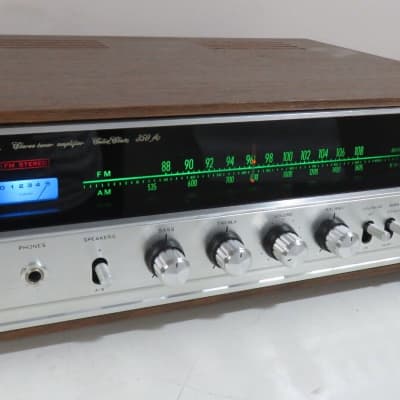 SANSUI 350A RECEIVER WORKS PERFECT SERVICED FULLY RECAPPED LED UPGRADE image 2