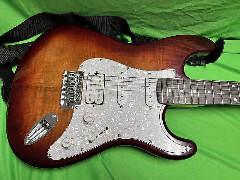 Washburn Strat Style Beautiful Finish Reverb
