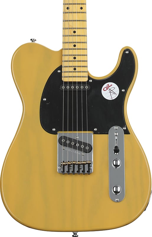 G&L Tribute ASAT Classic Electric Guitar - Butterscotch Dent and Scratch image 1