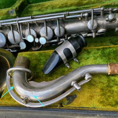 1922 Buescher True Tone Low Pitch Saxophone image 8