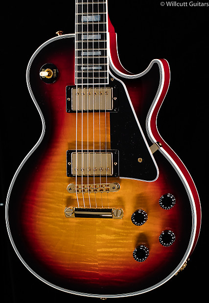 Gibson les paul custom triburst top
