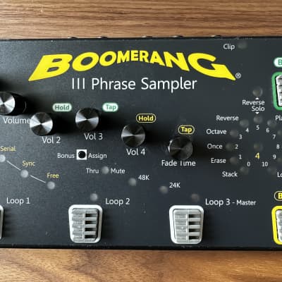 Boomerang III Phrase Sampler