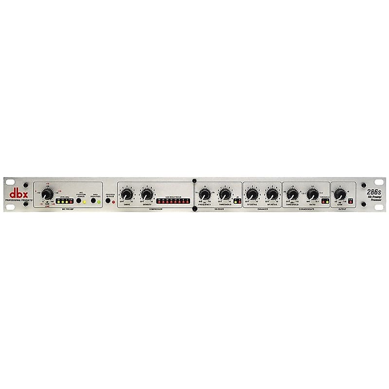 dbx 286s Microphone Preamplifier image 1