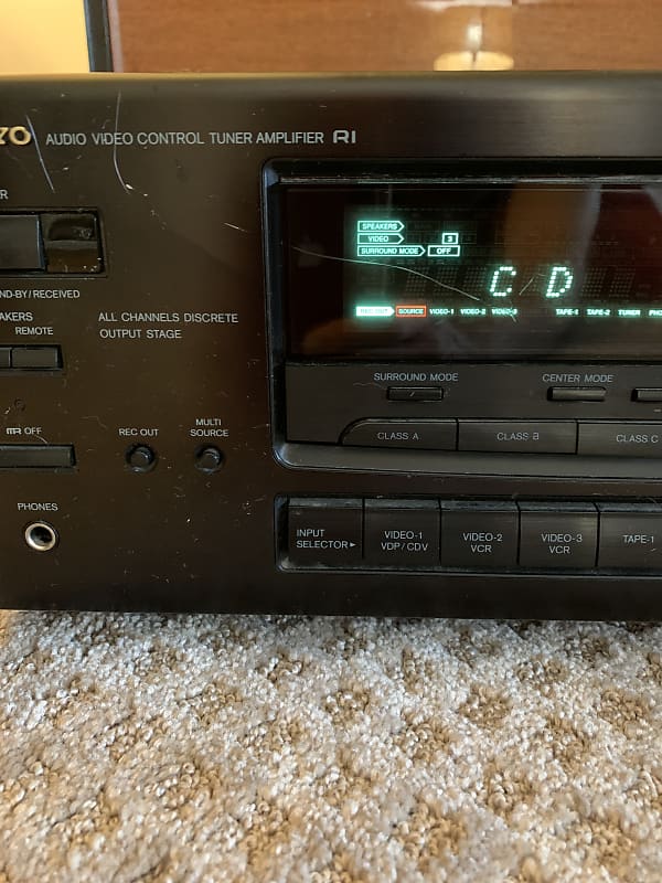 Onkyo Tx sv515 Pro 90s Black | Reverb UK