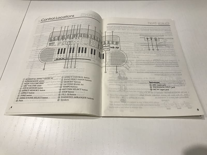 CASIO VA-10 Voice Arranger 1994 Black + Manual | Reverb CASIO VA-10 Voice Arranger 1994 Black + Manual | Reverb