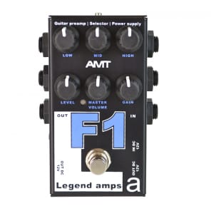 ギター AMT Legend amps F-1 AMT F1 — JFET guitar preamp (1 channel) Fender Twin (+ power