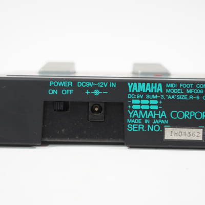 YAMAHA MFC06 MIDI FOOT CONTROLLER Battery Powered MFC-06 Worldwide Shipment image 6