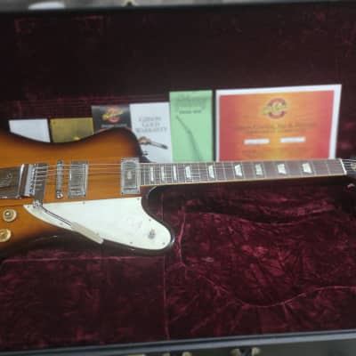 Gibson Custom Historic Art '63 Firebird V Reissue with Maestro Vibrola - Vintage Sunburst for sale