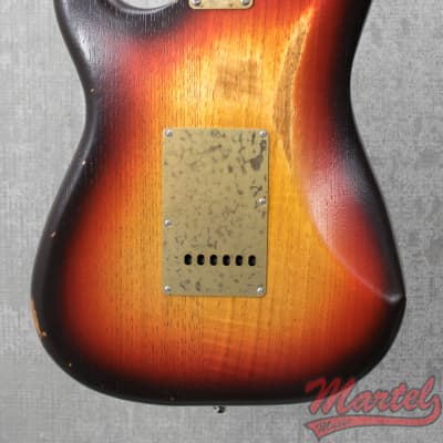 Paoletti Guitars Stratospheric Loft SSS 3 Tone Sunburst image 2
