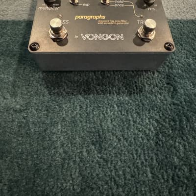 Vongon Paragraphs 2020 - Present - Black | Reverb