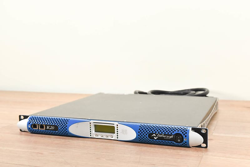 Powersoft K20 2Channel Power Amplifier CG001VD Reverb