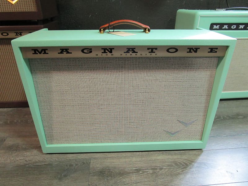 Magnatone Stereo Twilighter 2x12 Combo Custom Seafoam Green Reverb