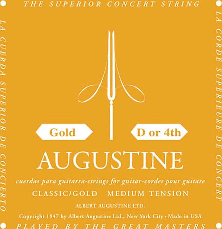 Classic/Gold Medium Tension Nylon Guitar Strings Reverb