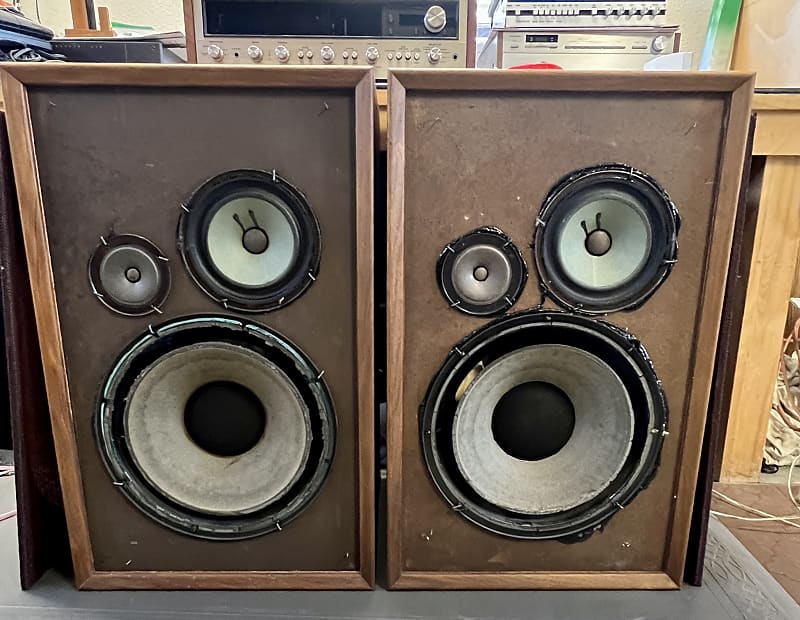 Vintage Quadraflex Model 66 3-Way Floor Speakers image 1