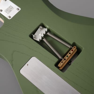 Tao Guitars Sutorato “U-A-M”, 2024 - Lincoln Green (black filled pores) w/ ABM 2-Point Trem. NEW (Authorized Dealer) image 12