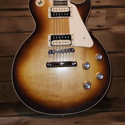 Gibson 2021 Les Paul Trad Pro V traditional Pro V Satin Desert burst |  Reverb