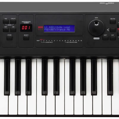Yamaha MX61 61-Key Digital Synthesizer Black (3 Year Trade Up Program Included!)