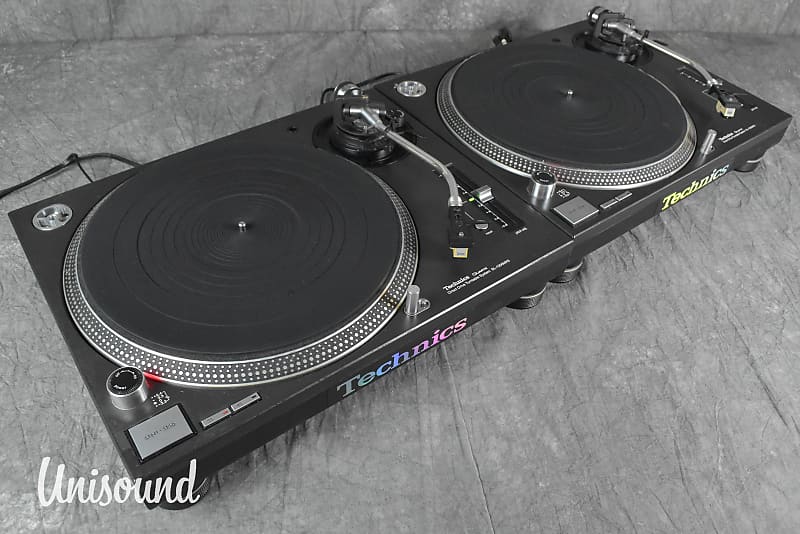 Technics SL-1200MK5 Black PAIR Direct Drive DJ | Reverb Malta