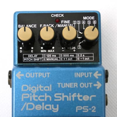 Boss PS-2 Digital Pitch Shifter Delay | Reverb Canada Boss PS-2 Digital Pitch Shifter Delay | Reverb Canada