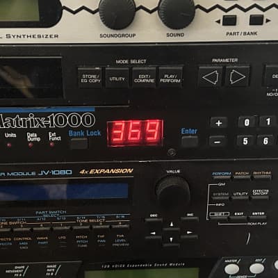 Oberheim Matrix 1000 Vintage Synthesizer Analog Synth + Stereoping 1016R Controller