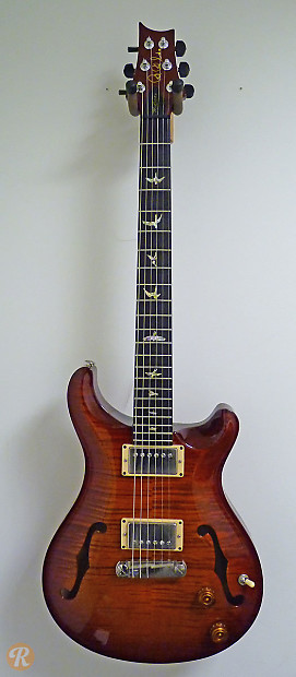 PRS McCarty Hollowbody II with Birds and 10 Top Sunburst 1999 image 2