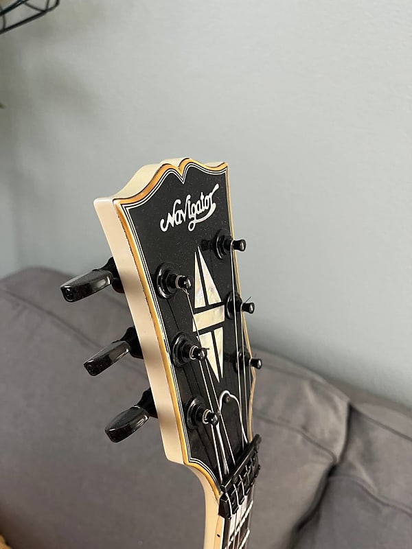 Navigator Les Paul Custom 1980-1983 - White | Reverb