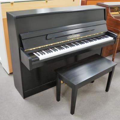Cristofori Professional Upright Piano Ebony Satin image 2