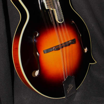 The Loar LM-600 Professional F-Style Mandolin, Brand New, Vintage Sunburst, CA Bridge, and  Case Included image 6