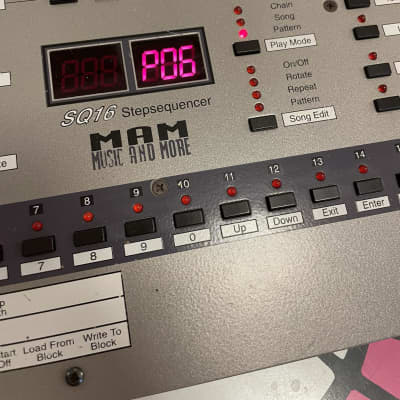 MAM SQ16 step sequencer - 1999, made in Germany image 4