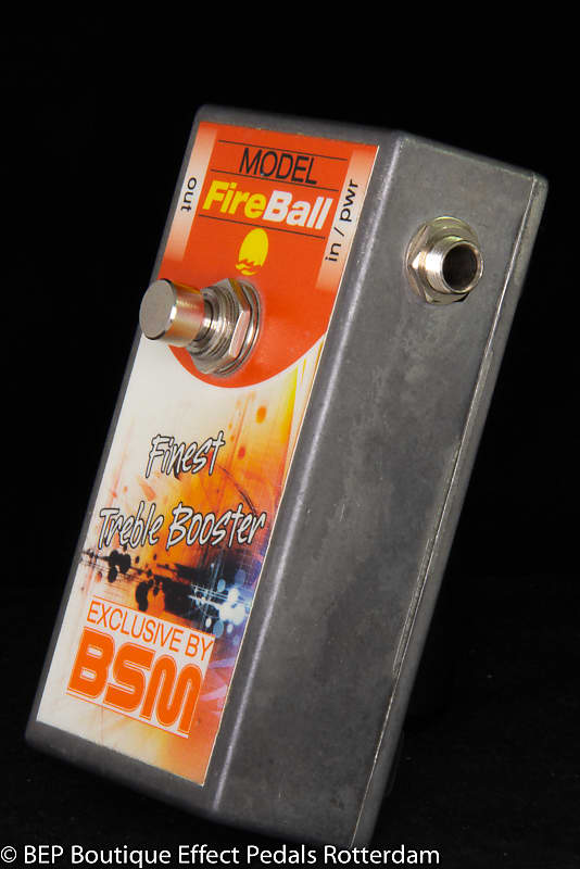 BSM FireBall Treble Booster s/n 2695 Tribute to the sound of