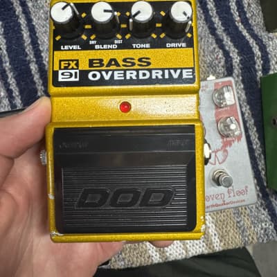 Reverb.com listing, price, conditions, and images for dod-fx91-bass-overdrive