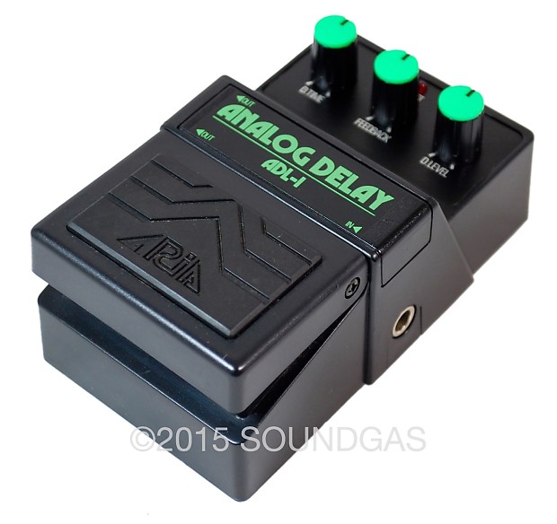 Aria ADL-1 Analog Delay Guitar Effects Pedal Rare 90s