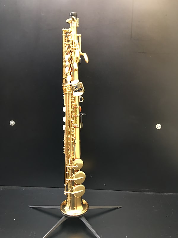 美品　選定品　yamaha yss875ex Yamaha YSS-875EX Professional Soprano Saxophone - Gold