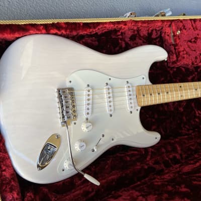 Fender American Original '50s Stratocaster with Maple Fretboard 2018 -2022 White Blonde image 2