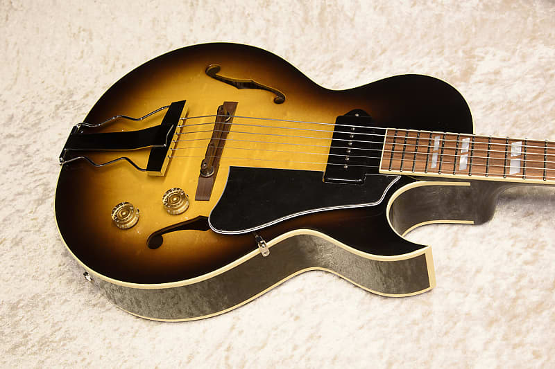 Archtop tribute AT105 Jr. Classic NEW Brown Sunburst / incl. Hard Case /  Made in Japan