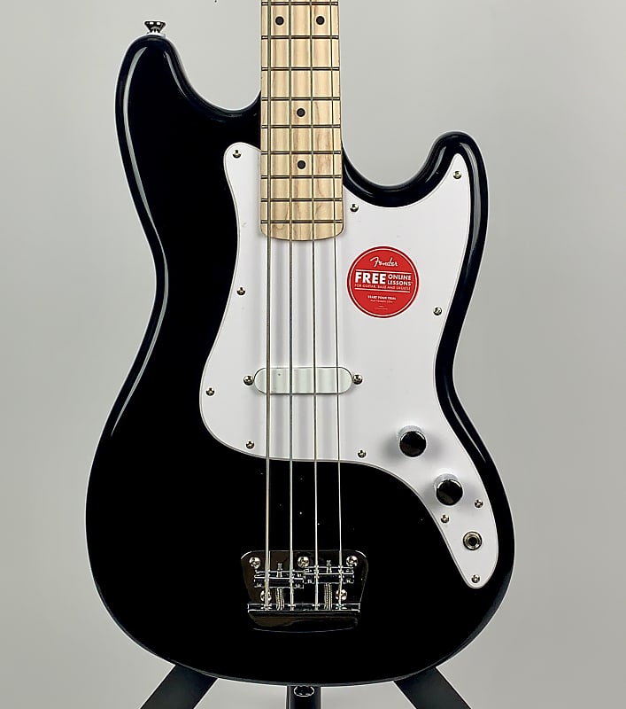 Squier Bronco Bass - Black | Reverb