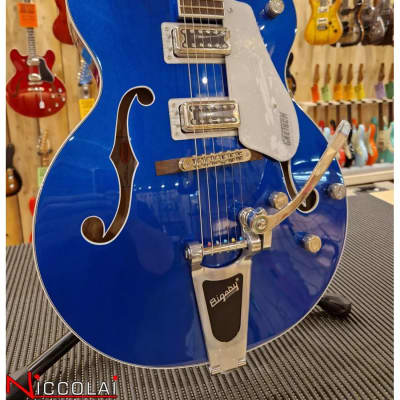Immagine Gretsch G5420T Electromatic Classic Hollow Body Single-Cut with Bigsby Azure Metallic - 2