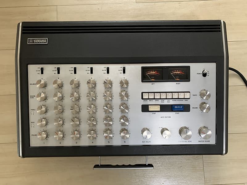 Yamaha EM130 PA Mixer With Spring Reverb And Drum Machine Reverb