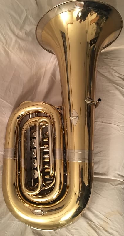 チューバMiraphone 88 Mirafone/Miraphone CC-88 5 Rotary Valve C Tuba | Reverb