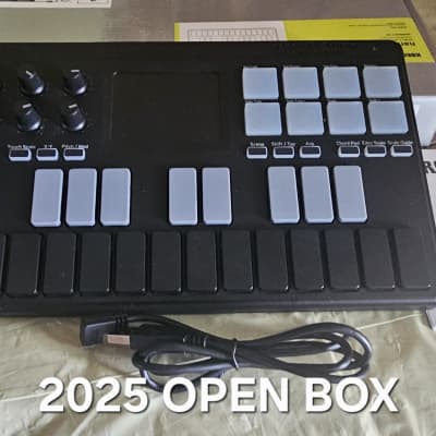 Korg nanoKEY Studio Mobile MIDI Controller Keyboard Black | Reverb