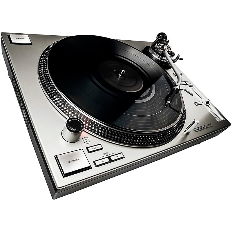 Reloop RP-7000-MK2 Professional Direct-Drive Turntable (Silver