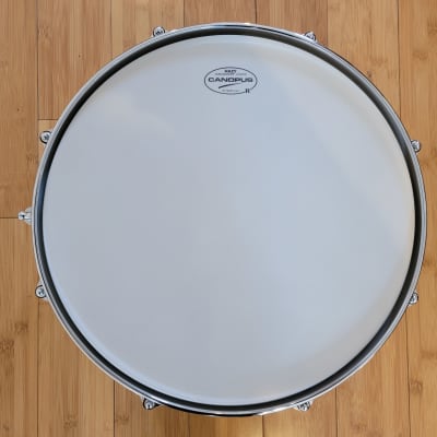 Snares - Canopus Drums 6.5x14 10ply Maple Snare Drum (Natural Oil) image 5