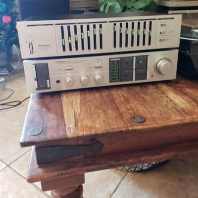 Pioneer SA-940 Stereo Integrated Amplifier, SG-540 Stereo Equalizer, 70W into 8Ω, 2 for 1 Deal! image 1