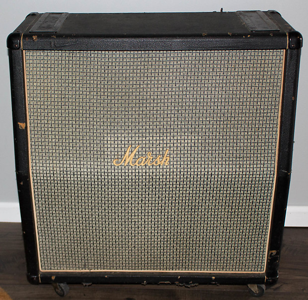 Vintage 1970's Marshall Bass Lead 1982 Checkerboard 4x12