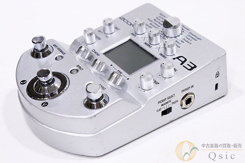 Zoom A3 Acoustic Guitar Preamp and Multi-Effect | Reverb