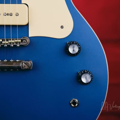 Josh Williams Stella Jr. Electric Guitar #276 - Lightly Relic'd Pelham Blue Finish with  Lollar P90 Soapbar Pickups! image 5